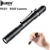 WUBEN PL01 Torcia ricaricabile con luce a penna 650 lumen Torcia tascabile portatile EDC impermeabile per illuminazione di emergenza esterna