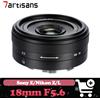 7artisans Obiettivo 7artisans Cookies Full Frame 18mm F5.6 con Messa a Fuoco Manuale per Fotografia Ritratto, Compatibile con Sony E, Nikon Z, Panasonic L-mount