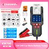KONNWEI 2026 KONNWEI KW700 Tester di Batterie per Auto e Moto 12V 24V con Funzione di Stampa Termica, Analizzatore di Batterie, Strumento di Test di Avviamento e Carica 10-2000 CCA