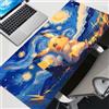 Potdemiel Tappetino per mouse Kawaii Anime Pokemon Pikachu Tappetini per mouse Gamer Tastiera in gomma antiscivolo Tappeto per computer Tappetino per scrivania PC Gamer 90x40 MousePad