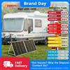 DOKIO Pannello Solare Pieghevole Dokio 100W/160W/200W, Caricatore Solare Portatile 18V con Regolatore 12V per Campeggio, Camper e Attività all'Aperto