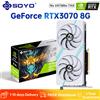 SOYO Nuova scheda grafica GeForce RTX3070 8G Memoria GDDR6 256 bit Scheda NVIDIA PCIE4.0x16 compatibile HDMI DP per computer da gioco
