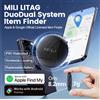 Peocke Localizzatore GPS Android con Doppio Sistema Google/Apple Find My, Tracker di Attività Smart, Dispositivi Indossabili, Tag Android per Trovare il Dispositivo