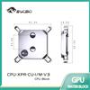 granzon Radiatore CPU Bykski per INTEL LGA115X 1200 1700 2011 /AMD Ryzen 3/5/7 X470 X570, Dissipatore a Liquido CPU-XPR-I/M-V3