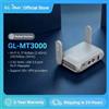 GL iNet GL.iNet GL-MT3000 (Beryl AX) Router Wi-Fi 6 Gigabit da Viaggio, Connessione Wi-Fi Pubblico e Hotel, Captive Portal, Cybersecurity