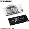 Barrow GPU Water Block per Scheda Video ASUS Prime / TUF GAMING RX 9070 XT OC Edition, Dissipatore in Rame con Radiatore ARGB BS-AST9070XT-PA