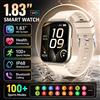 LIGE Nuovo Smartwatch HD da 1,83 pollici per donna e uomo, monitoraggio della salute, impermeabile, chiamate Bluetooth, modalità multi-sport, per Android iOS