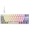 Corsair CLIPPER PRO MINI 60, 60%, con cavo, USB, interruttore magnetico per i tasti, layout QWERTY, bianco