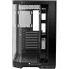StarTech Case per PC - Torre media ATX - Pannello frontale e laterale in vetro temperato - Elevato flusso d'aria - Compatibile con ITX/Micro-ATX/ATX/E-ATX - Radiatore da 360 mm - Colore nero