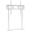 StarTech Supporto a pavimento per televisore - Modello U-700B - Per televisori da 81 a 254 cm - Standard VESA 600 x 400 - Altezza regolabile da 120 a 151 cm - Capacità di carico: 40 kg - Colore: bianco
