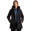 WOOLRICH BOULDER FAUX FUR PARKA BLACK Giacca Donna