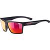 UVEX LGL 29 BLACK MATT / MIRROR RED Occhiali Ciclismo Adulto