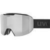 UVEX EVIDNT ATTRACT VBLACK DL/VFM SILV-CL Maschera Sci Unisex