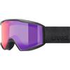 UVEX BLAST FM BLACK MATT DL/RUBY ON GREEN-CLEAR S2 Maschera Sci Unisex