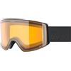 UVEX SCENIC LG BLACK MATT DL/YELLOW-CLEAR S1 Maschera Sci Unisex