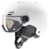 UVEX WANTED VISOR PRO V WHITE MATT 58-61 Casco Sci Adulto