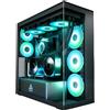 ARCTIC Xtender VG Black (Vetro Trasparente) PC Case ATX EATX