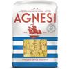 Agnesi Fusilloni Rigati Rigatissime - Pasta di Semola di Grano Duro 100% Italiano, Trafilatura al Bronzo, Confezione in Carta FSC, 500 Grammi
