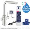 Grohe Blue Pure Minta miscelatore cucina a tre vie 30590DC0 con doccino estraibile e sistema filtrante 40875000