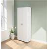 Inter Link Armadio 2 ante battenti bianco 70x189x34 cm
