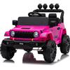 Auto Elettrica per Bambini Jeep Rubicon small 12V-Rosa