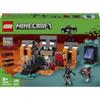LEGO Minecraft Battaglia contro il Wither 21590 | Giochi per bambini da 8 anni, con Guerriero Crimson, Strider, Cubo di Magma e 2 scheletri Wither, regalo per gamer, 494 pezzi