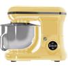 BuyBuy PYRAMIDEA Impastatrice con Display Digitale 8 velocità Testa Sollevabile 1200W con Funzione Pulse Capienza 5,2L Colore Crema IP5200C