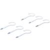BGS Do it yourself BGS Diy 88181 | Assortimento viti a occhiello aperto | bianco | rivestimento in plastica | 60 mm | 6 pz.