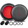 SOULWIT Cuscinetti Auricolari per Poly (Voyager 4320/4310 UC) - Nero | per Plantronics (Poly) Voyager 4320/4310 UC Auricolari