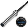 GATEPRO Bilanciere Olimpionico Brunito 220 cm 20 kg - Portata 450 kg Droppabile GP-7001
