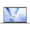 ASUS Vivobook 16 F1607QA-MB167W Snapdragon X1-26-100 Computer portatile 40,6 cm (16") WUXGA 8 GB LPDDR5x-SDRAM 256 GB SSD Wi-Fi 6E (802.11ax) Windows 11 Home Argento