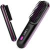 IGEAIIE Go Brush Pro UK, spazzola lisciante per capelli senza fili, in ceramica MCH riscaldante e anti scottatura, 3 impostazioni di calore e schermo LED, spazzola lisciante ricaricabile con tecnologia agli