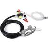 NIGORIY Pompa diesel per olio combustibile, pompa del carburante, pistola automatica, 12 V, 45 l/min, ugello del carburante 175 W, pompa dell'olio, adatta per ambienti industriali residenziali