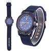 Sonew Orologi da polso da uomo digitale elettronico da polso da uomo resistente alla moda in nylon sportivo(Blu)