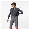 Castelli Espresso Thermal Bibshort Salopette Corta Termica Uomo - SMOKY GRAY