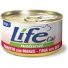 Life Natural Tonnetto Con Manzo Gatto 85 G