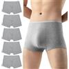 AOOPOO 10 x Boxer USA e Getta da Uomo, 100% Cotone, Mutandine USA e Getta per Ospedale, Viaggi Vacanze Spa Massaggi Fitness Hotel imballaggio Singolo, 45-85 kg/99.21-187.39lb