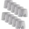 AOOPOO 10 Pezzi Slip da Uomo in Cotone, Confezionati Singolarmente, Mutande Monouso da Uomo, per Ospedale, Viaggi, Spa, Massaggi, Vacanze, Emergenze, S-2XL