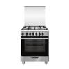 Glem Gas - Cucina Sa664mi6 Classe A-inox