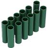 SIXRUN Connettore per Picchetto per Piante da 12 Pezzi, Asta per Telaio da Giardino e Supporto per Staffa per Serra con Materiale PP per Piante (Tubo di collegamento con diametro interno di 11 mm)