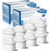 BREOILUTLE Filtri, Compatibili con Brita Maxtra+ Plus, Maxtra Pro All-in-1 Filtro, Filtro per Bollitore Compatibile Con Brita Mavea Filtri per acqua, 8PCS Filtro By BREOILUTLE, Riducono Cloro,Odori