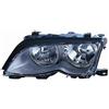 Aftermarket FARO-FANALE ANTERIORE SINISTRO PER BMW SERIE 3 E46 2001-2004 PARABOLA NERA