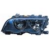 Aftermarket FARO-FANALE ANTERIORE SINISTRO PER BMW SERIE 3 (E46) 1998-2001 PARABOLA NERA