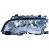 Aftermarket FARO-FANALE ANTERIORE SINISTRO PER BMW SERIE 3 (E46) 1998-2001 PARAB. CROMATA
