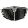 Aftermarket GRIGLIA ANTERIORE LANCIA YPSILON 2006-2011 CROMATA-NERA C/LISTELLI CROMATI