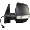 Aftermarket SPECCHIETTO RETROVISORE DESTRO PER FIAT DOBLÒ CARGO 2010-2015 ELETTRICO NERO