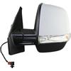 Aftermarket SPECCHIETTO RETROVISORE SINISTRO PER FIAT DOBLÒ CARGO 2010-2015 ELETTRICO VERN.