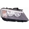 Aftermarket FARO-FANALE ANTERIORE DESTRO PER BMW X3 F25 2010-2014 CORNICE NERA