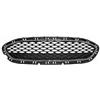 Aftermarket GRIGLIA PARAURTI ANT CENTRALE PER FORD FIESTA 2017-2021 APERTA C/CORNICE CROM.