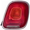 Aftermarket FANALE POSTERIORE DESTRO PER FIAT 500X 2015-2018 BORDO SATINATO